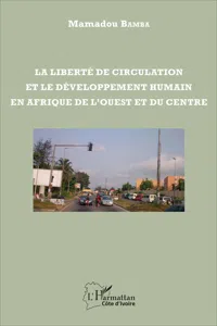 La liberté de circulation et le développement humain en Afrique de l'Ouest et du Centre_cover