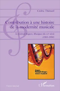 Contribution à une histoire de la modernité musicale_cover