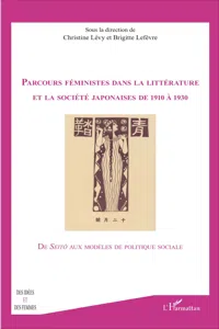 Parcours feministes dans la littérature et la société japonaises de 1910 à 1930_cover