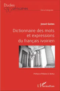 Dictionnaire des mots et expressions du français ivoirien_cover