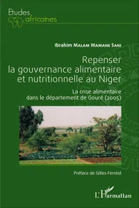 Repenser la gouvernance alimentaire et nutritionnelle au Niger_cover