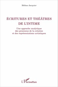 Ecritures et théâtre de l'intime_cover