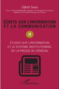 Ecrits sur l'information et la communication_cover