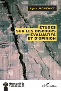 Etudes sur les discours évaluatifs et d'opinion_cover