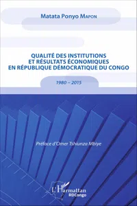 Qualité des institutions et résultats économiques en République démocratique du Congo_cover