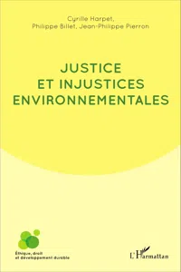 Justice et injustices environnementales_cover