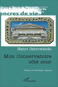 Mon conservatoire côté cour_cover