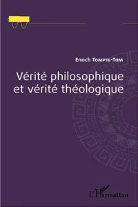 Vérité philosophique et vérité théologique_cover