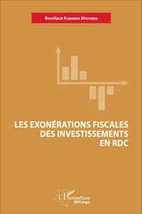 Les exonérations fiscales des investissements en RDC_cover