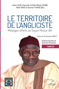 Le territoire de l'angliciste tome 1_cover