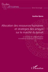 Allocation des ressources humaines et stratégies des acteurs sur le marché du travail_cover