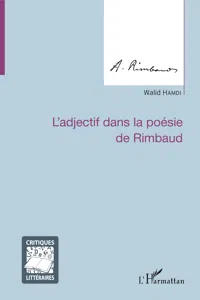 L'adjectif dans la poésie de Rimbaud_cover