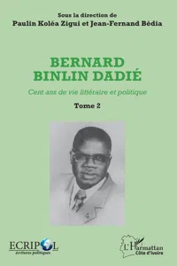 Bernard Binlin Dadié Tome 2_cover