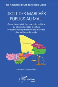 Droit des marchés publics au Mali_cover