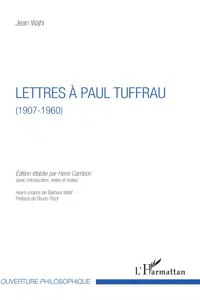 Lettres à Paul Tuffrau_cover