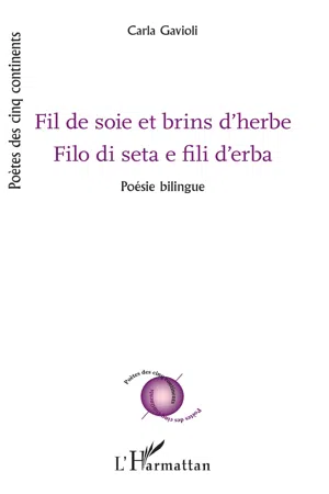 Fil de soie et brins d'herbe