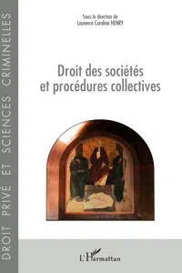 Droit des sociétés et procédures collectives_cover