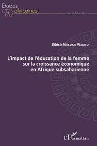 L'impact de l'éducation de la femme sur la croissance économique en Afrique subsaharienne_cover