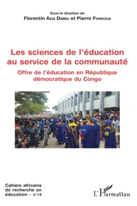 Les sciences de l'éducation au service de la communauté_cover