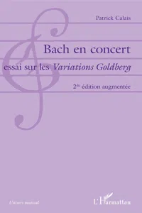 Bach en concert_cover