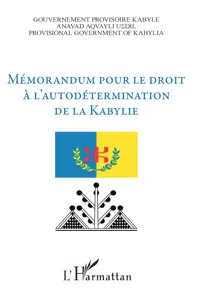 Mémorandum pour le droit à l'autodétermination de la Kabylie_cover