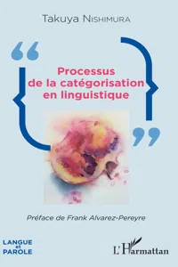 Processus de la catégorisation en linguistique_cover