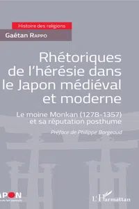 Rhétoriques de l'hérésie dans le Japon médiéval et moderne_cover