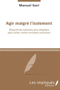 Agir malgré l'isolement_cover