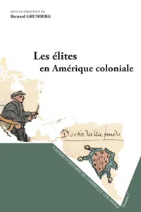 Les élites en Amérique coloniale_cover