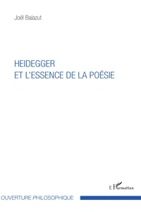 Heidegger et l'essence de la poésie_cover