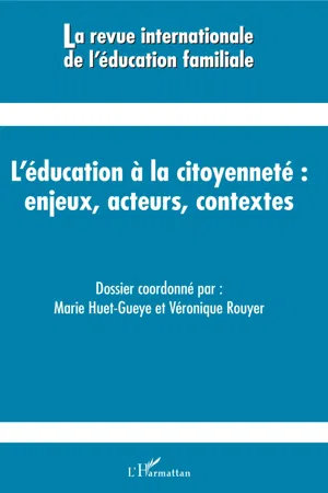 L'éducation à la citoyenneté