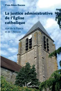 La justice administrative de l'Église catholique_cover