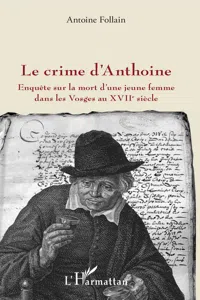 Le crime d'Anthoine_cover