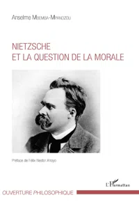 Nietzsche et la question de la morale_cover