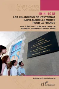 1914-1918. Les 119 anciens de l'externat Saint-Maurille morts pour la France_cover