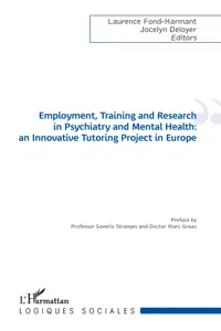 Employment, Training and Research in Psychiatry and Mental Health_cover