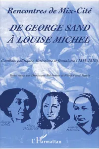 De George Sand à Louise Michel_cover