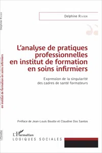 L'analyse de pratiques professionnelles en institut de formation en soins infirmiers_cover