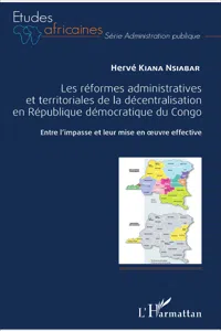 Les réformes administratives et territoriales de la décentralisation en République démocratique du Congo_cover