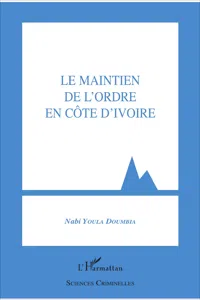 Le maintien de l'ordre en Côte d'Ivoire_cover