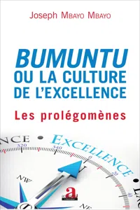 Bumuntu ou la culture de l'excellence_cover