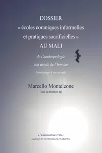 Dossier "écoles coraniques informelles et pratiques sacrificielles" au Mali_cover