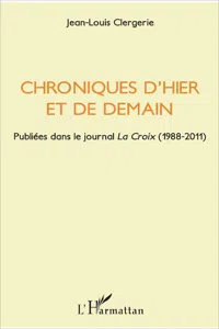 Chroniques d'hier et de demain_cover