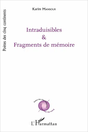 Intraduisibles et fragments de mémoire