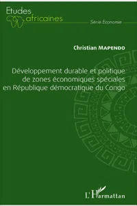 Développement durable et politique de zones économiques spéciales en République démocratique du Congo_cover