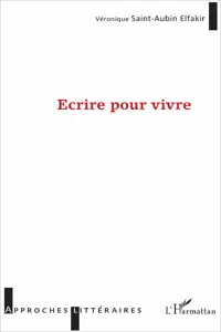 Écrire pour vivre_cover