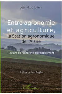 Entre agronomie et agriculture_cover