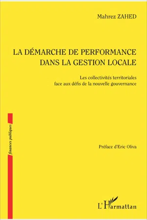 La démarche de performance dans la gestion locale