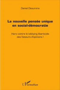 La nouvelle pensée unique en social-démocratie_cover