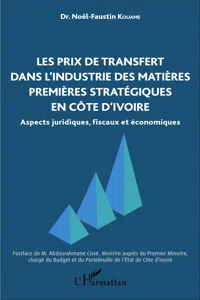 Les prix de transfert dans l'industrie des matières premières stratégiques en Côte d'Ivoire_cover